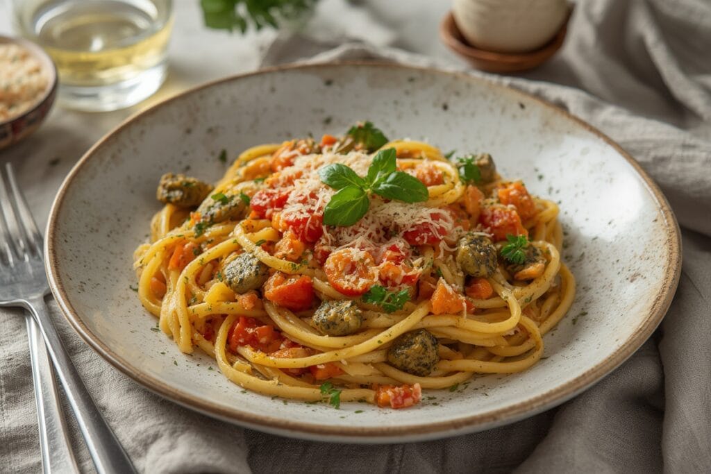 VEGETARIAN PASTA RECIPES